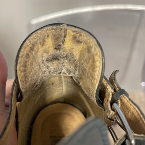 Steve Madden Tourquise Heeled peep toes - Picture 4 of 4